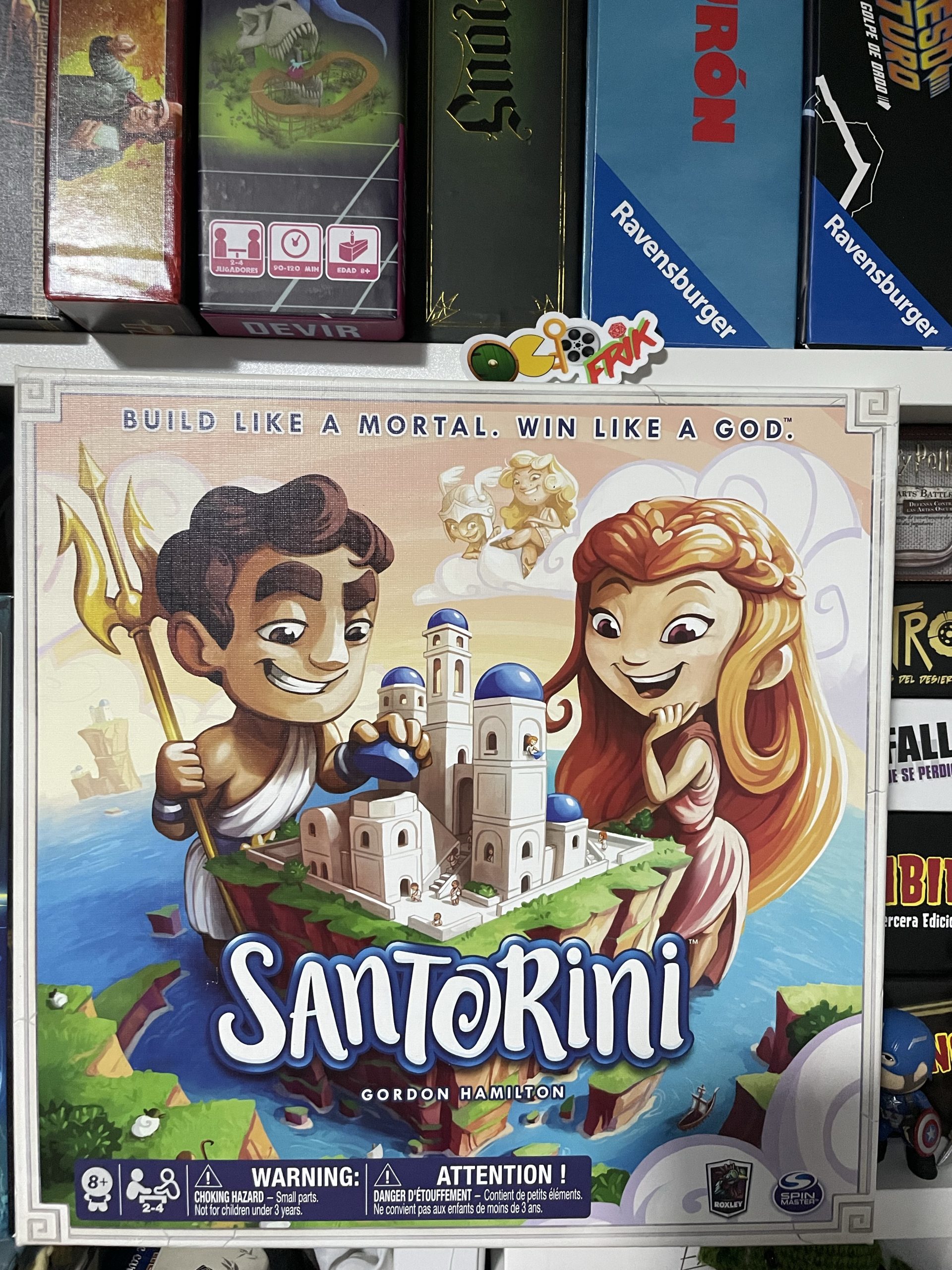 Santorini, el juego de mesa
