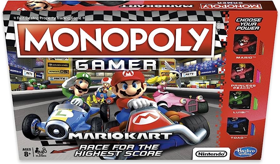 ¡Prepárate para acelerar en el Monopoly de Super Mario Kart: Una fusión perfecta de diversión y negocios!