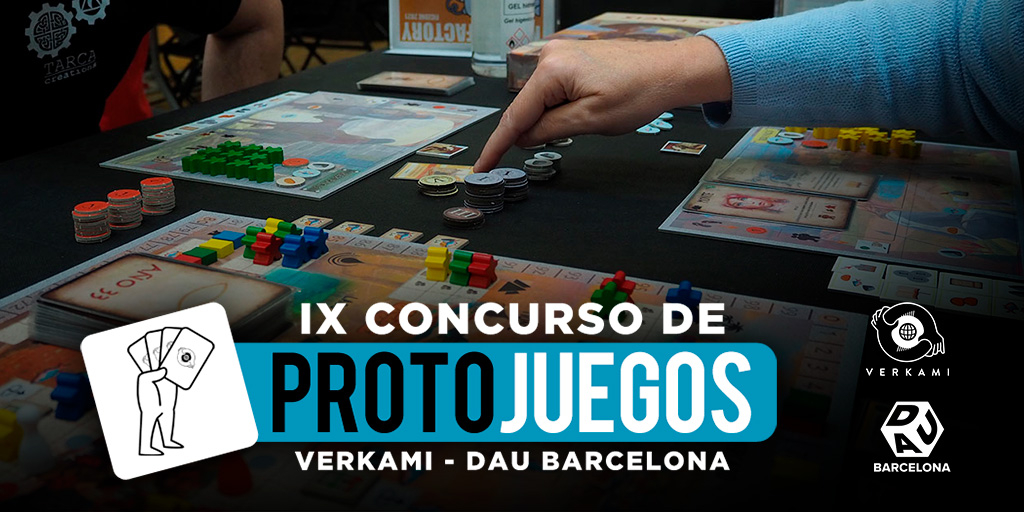 9º Concurso de Protojuegos DAU Barcelona Verkami