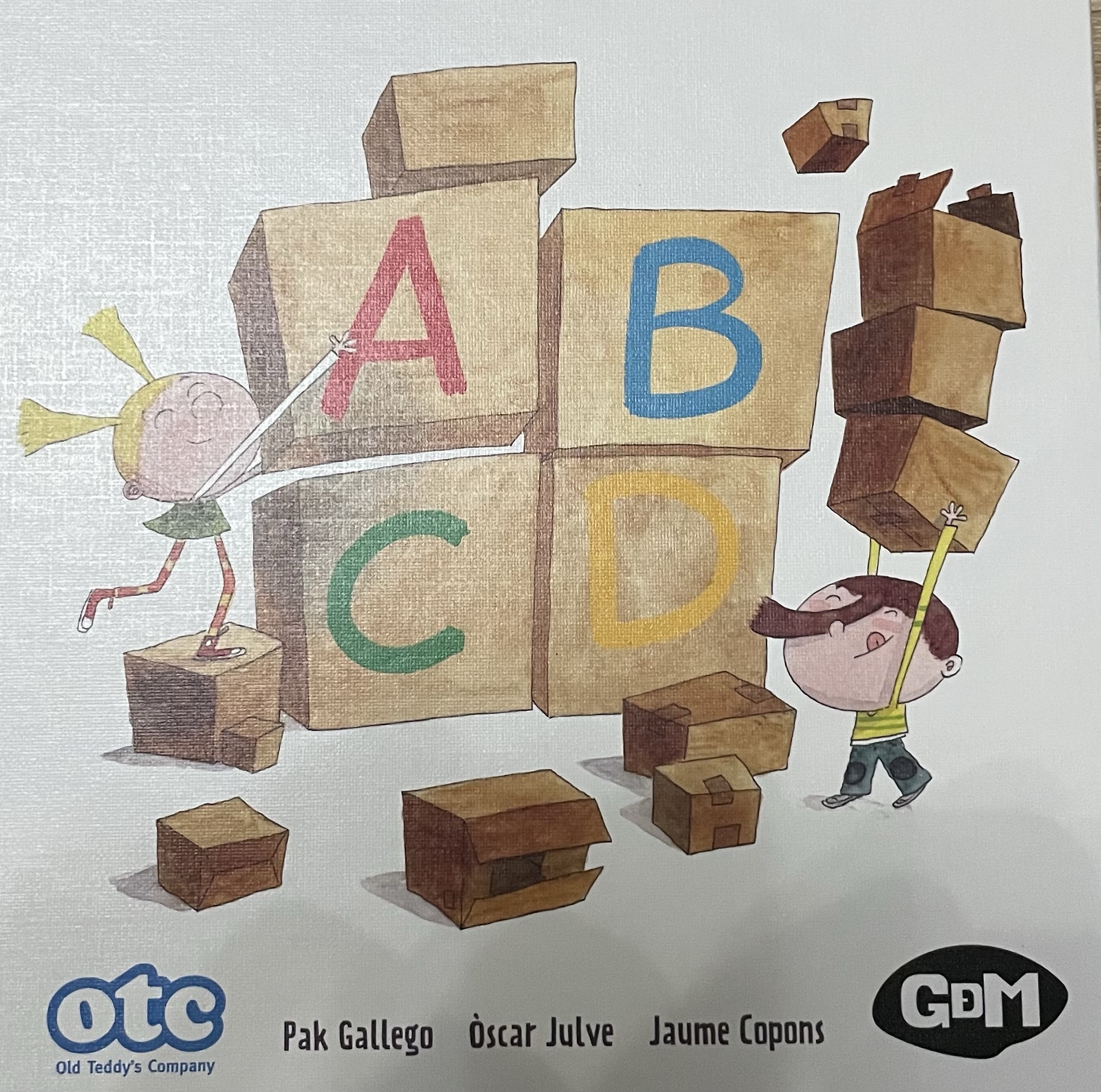 ABCD, el juego de mesa para aprender a leer